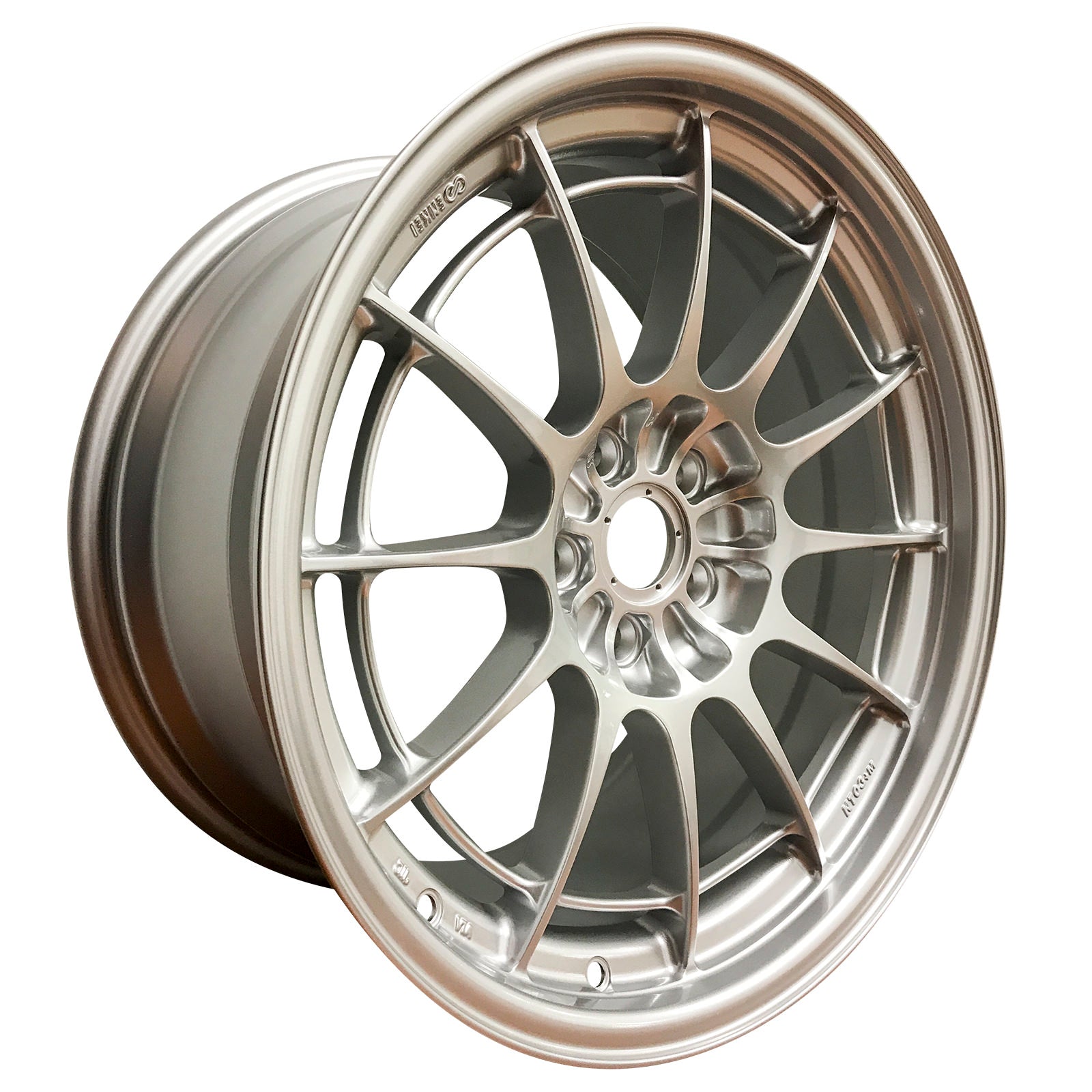 18x9.5 Enkei Racing NT03+M F1 Silver / 5x108 Bolt Pattern / 72.6