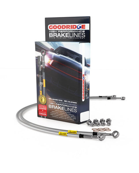 Goodridge Stainless Brake Line kit 2013-2017 Porsche Boxster / 2014-2016 Porsche Cayman