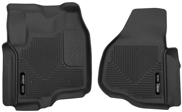 Husky Liners X-act Contour Floor Liners 2012-2016 Ford F-250/F-350/F-450 Super Duty Crew Cab/Super Cab w/driver's side foot rest (Front)
