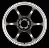 18x8.5 Advan RG-D2 +45 5-114.3 Machining & Racing Hyper Black Wheel