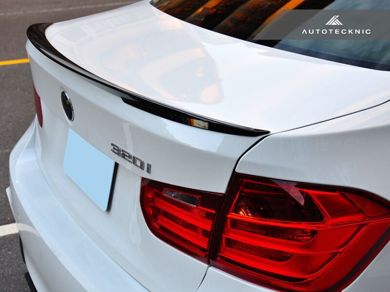 AutoTecknic Vacuumed Carbon Fiber Performante Trunk Spoiler BMW F30 3-Series Sedan | F80 M3