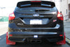 Rally Armor 2012-17 Ford Focus, ST & 2016+ RS Mud Flap Light Blue Logo