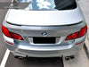 AutoTecknic Vacuumed Carbon Fiber Performante Trunk Spoiler 2011-up BMW F10 5-Series Sedan