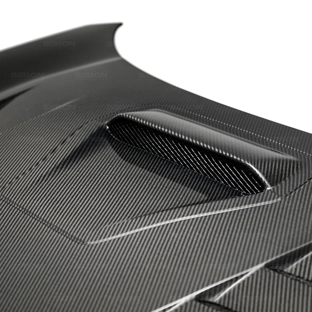 Seibon TS-Style Carbon Fiber Hood 2017-2021 Honda Civic Type R