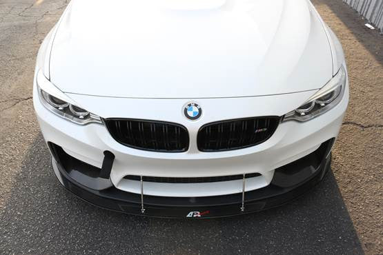 APR Carbon Fiber Wind Splitter 2014-up BMW F80 M3 / F82 M4 With M Performance Bumper