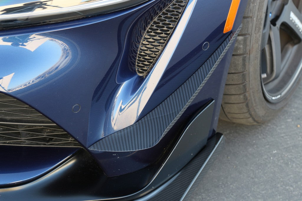 APR Carbon Fiber Front Bumper Canard 2020-2023 Toyota Supra A90/91