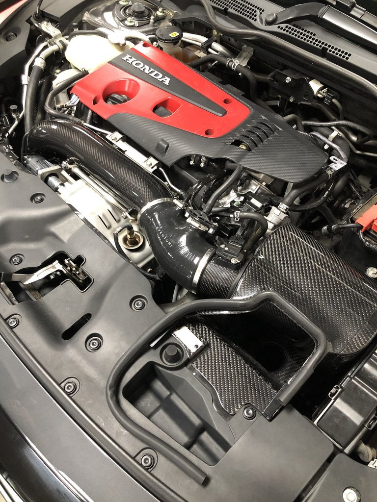 Eventuri 2017-2020 Honda Civic Type-R FK8 Carbon Charge Pipe