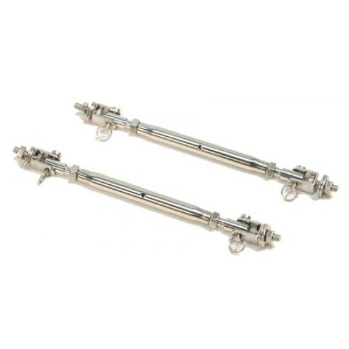 APR Universal 10mm Wind Splitter Support Rods With Quick Release