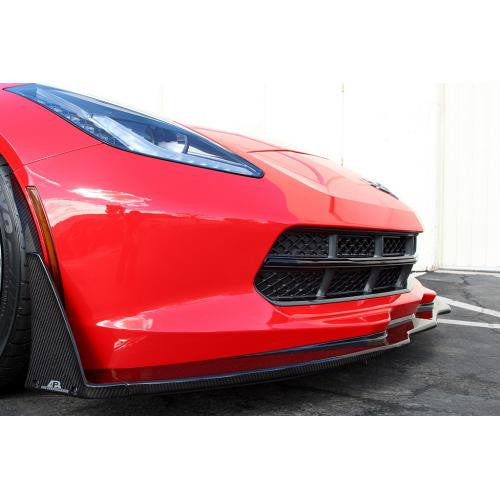 APR Carbon Fiber Front Air Dam 2014-up Chevrolet Corvette C7 Track Pack