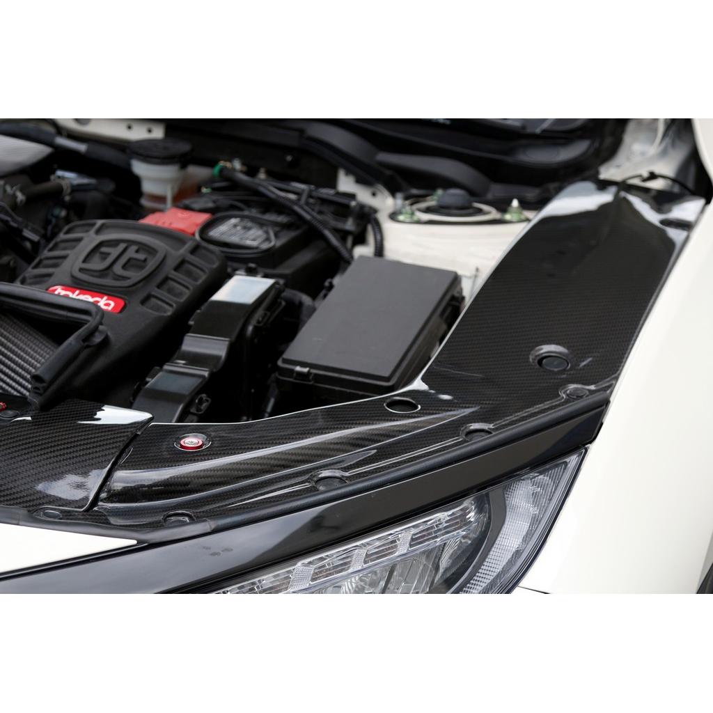 APR Performance Carbon Fiber Radiator Cooling Plate 2017-2021 Honda Civic Type R FK8 (left side only)