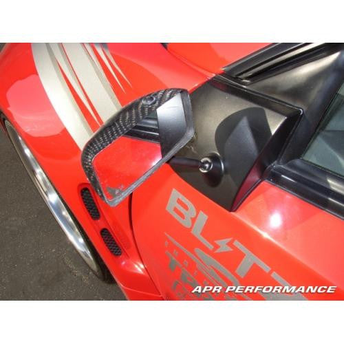 APR Carbon Fiber Formula 3 Mirror Black 2000-2005 Toyota Celica