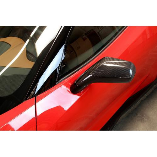 Carbon Fiber Replacement Mirrors 2014-2016 Chevrolet Corvette C7 Stingray / Z06