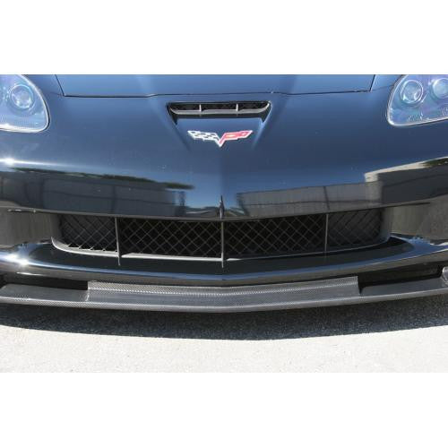APR Carbon Fiber Front Air Dam 2005-2013 Chevrolet Corvette/C6 ZO6,Grand Sport and ZR-1 ONLY Version II with Bumper Reinforcement