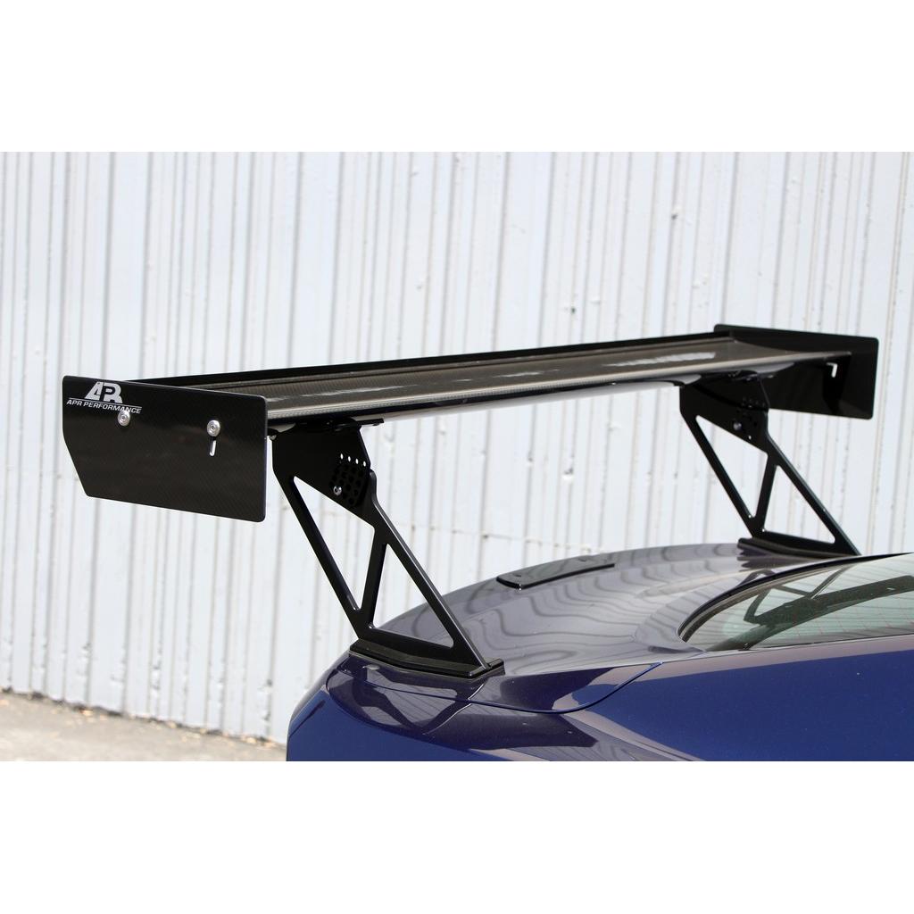APR GTC-250 2018-up Ford Mustang GT350 / GT500 Carbon Fiber Adjustable Wing 67” Airfoils