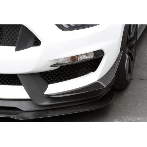 APR Carbon Fiber Front Bumper Canard Set 2016-2020 Ford Mustang GT350