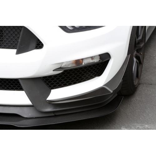 APR Carbon Fiber Front Bumper Canard Set 2016-2019 Ford Mustang GT350