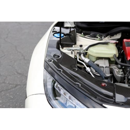 APR Performance Carbon Fiber Radiator Cooling Plate 2017-up Honda Civic Type R FK8 (left & right)