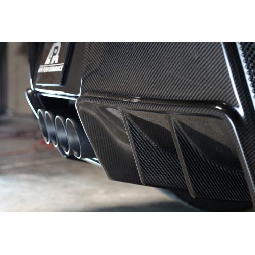 APR Carbon Fiber 2014-2019 Chevy Corvette C7 Z06 (without Undertray) Rear Diffuser Version II