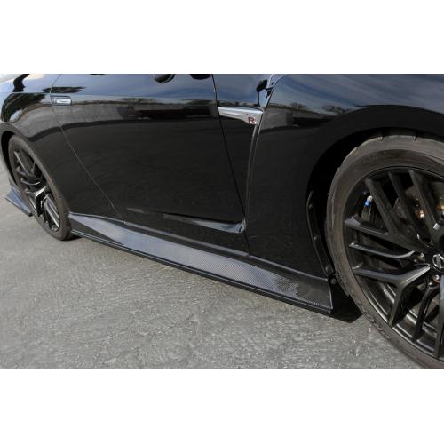 APR Carbon Fiber Side Rocker Extension 2017-up Nissan GT-R R35