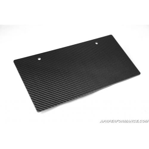 APR Carbon Fiber License Plate Double Sided