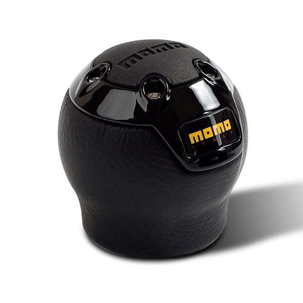 Momo Nero Shift Knob With Reverse Lock Out