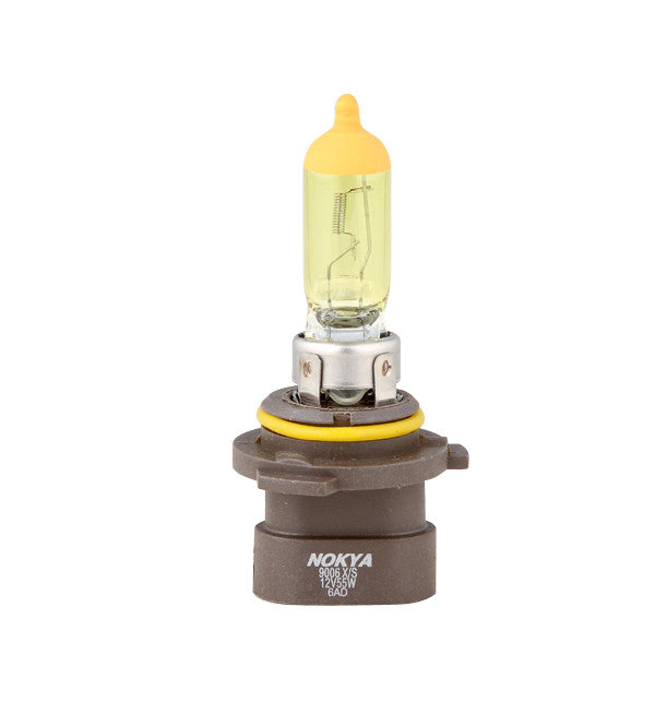 Nokya Hyper Yellow 2500K Stage 1 Halogen Bulb 9006xs 55W