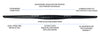 PIAA 19" (480mm) Aero Vogue Premium Silicone Wiper Blade