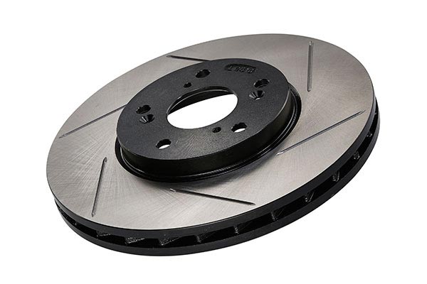 StopTech Slotted Front Rotors 1991-1996 Acura NSX (front left)