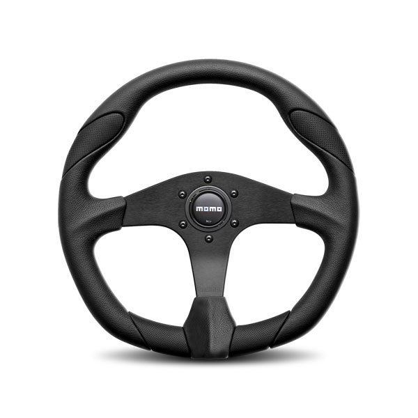 Momo Quark Black Steering Wheel 350mm