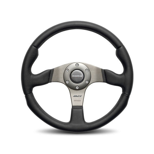 Momo RaceBlack/Gray Steering Wheel 350mm