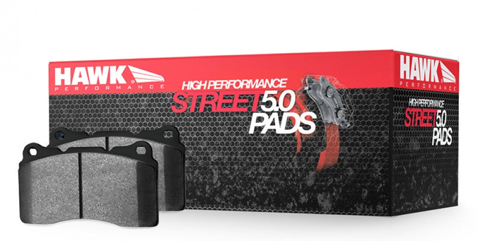 Hawk HPS 5.0 Brake Pads 2015-2017 Ford Mustang Performance Package (front)