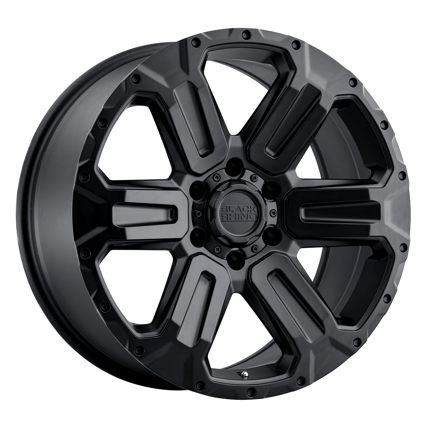 17x8.5 Black Rhino Wanaka Matte Black