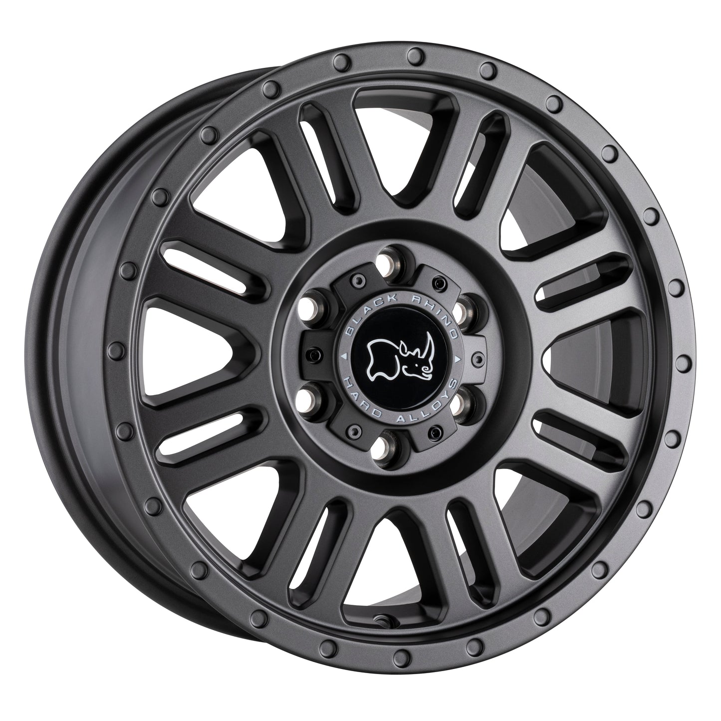 16x8.0 Black Rhino Yellowstone 5x160