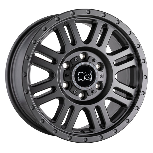 16x8.0 Black Rhino Yellowstone 5x130