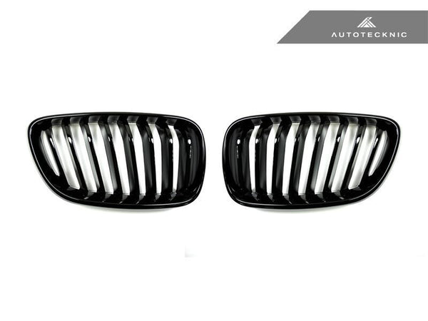 Autotecknic Replacement Glazing Black Front Grilles BMW F22 2-Series Coupe