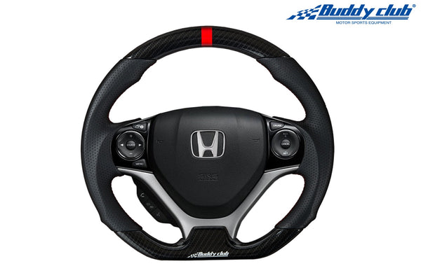 Buddy Club Racing Spec Steering Wheel Carbon 2012-2015 Honda Civic
