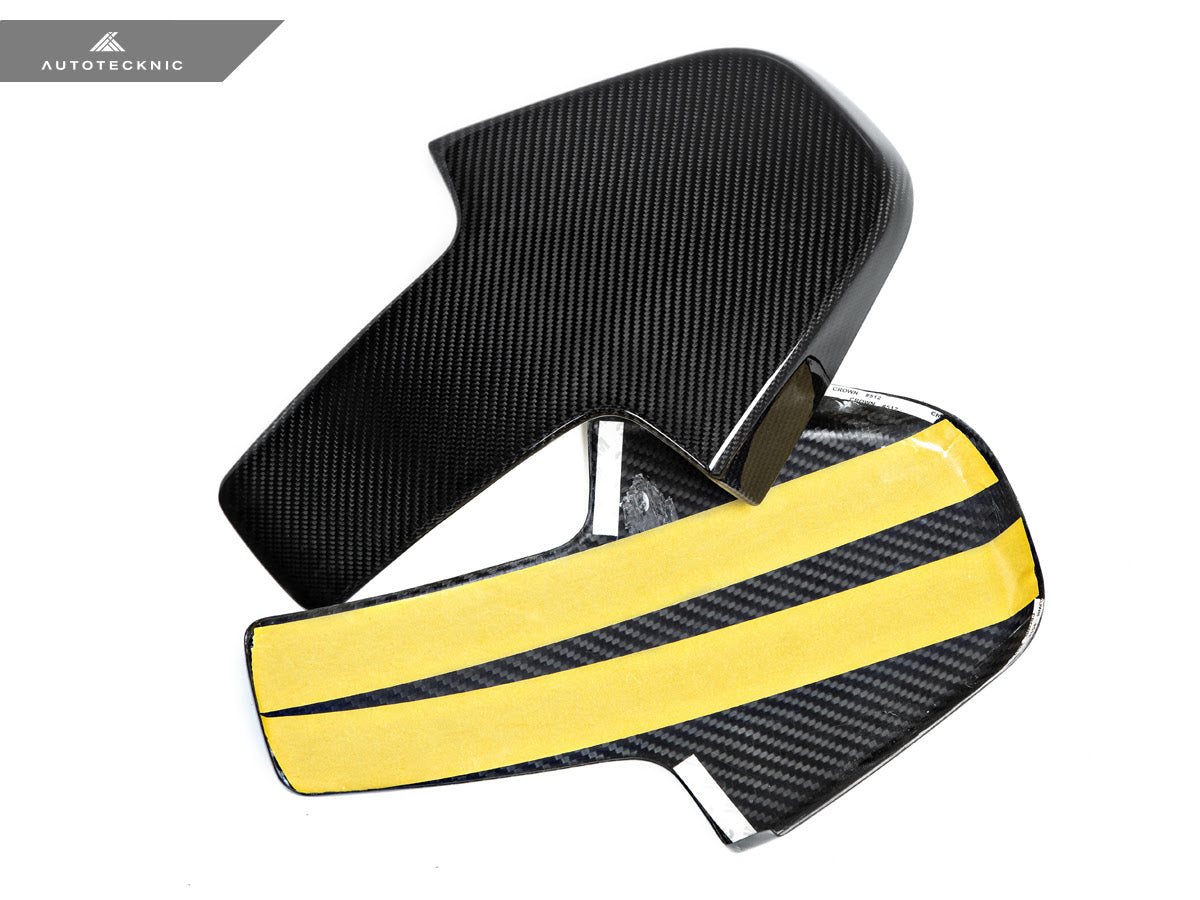 AutoTecknic Dry Carbon Seat Back Cover - F91/ F92/ F93 M8