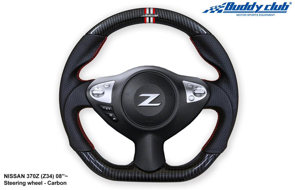 Buddy Club Racing Sport Steering Wheel Carbon Nissan 370Z