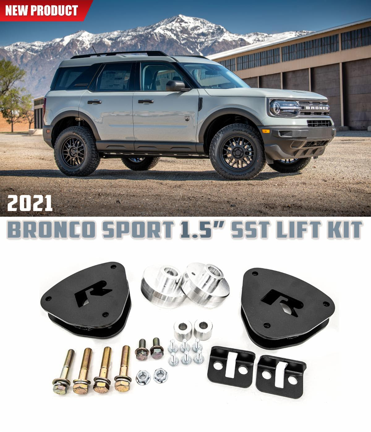 ReadyLift 1.5 SST Lift Kit 2021-2023 Ford Bronco Sport – Darkside Motoring