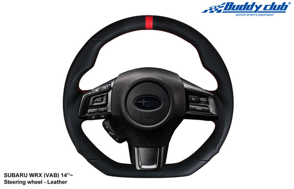 Buddy Club Racing Spec Steering Wheel Leather 2015+ Subaru WRX/STI