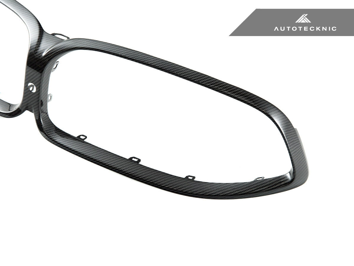 Autotecknic Replacement Dry Carbon Grille Surrounds - BMW M8 F91 / F92 / F93
